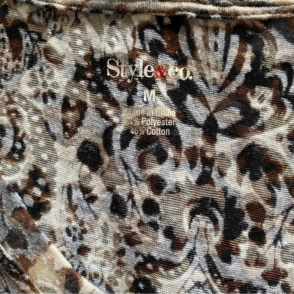 Style & Co size medium top - Picture 3 of 4